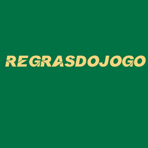 Logo da REGRASDOJOGO